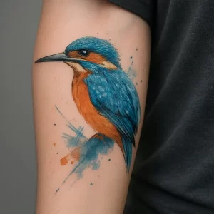 Kingfisher tattoo — symbolism and deep meaning explained