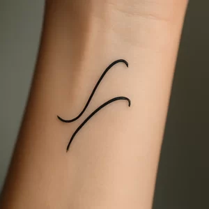 Tattoo of Line — meaning and symbolism