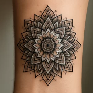 Mandala tattoo — meaning and symbolism