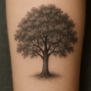 Tattoo of Maple Tree — detailed meaning and symbolism