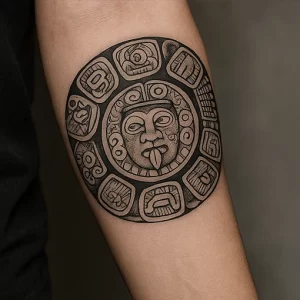 Mayan Symbols tattoo — what it represents