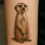 Meerkat tattoo — exploring its symbolism and hidden meanings