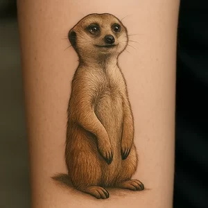 Meerkat tattoo — exploring its symbolism and hidden meanings