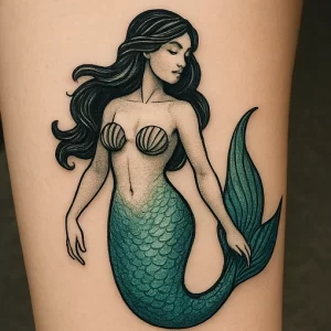 Tattoo of Mermaid — meaning and symbolism