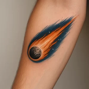 Meteor tattoo — what it represents