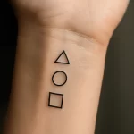 Minimalist Shapes tattoo — exploring its symbolism and hidden meanings