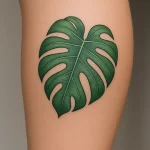 Monstera Leaf tattoo — symbolism and deep meaning explained