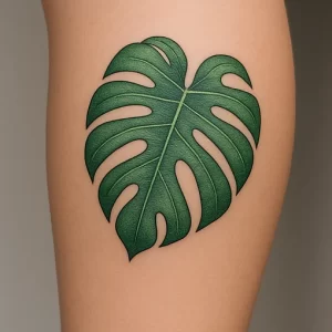Monstera Leaf tattoo — symbolism and deep meaning explained