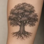 Tattoo of Oak Tree — detailed meaning and symbolism