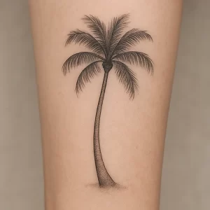 Palm Tree tattoo — what it represents