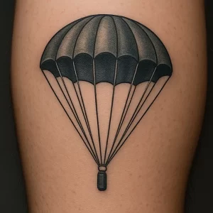 Parachute tattoo — exploring its symbolism and hidden meanings