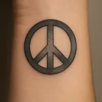 Tattoo of Peace Sign — meaning and symbolism