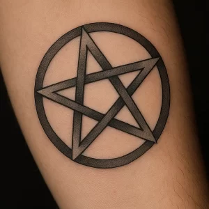 Tattoo of Pentacle — detailed meaning and symbolism