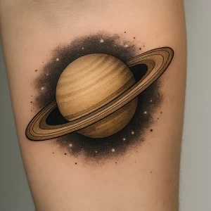 Tattoo of Planet — meaning and symbolism