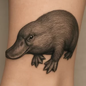 Platypus tattoo — symbolism, meaning, and cultural significance