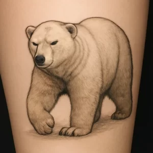 Polar Bear tattoo — what it represents