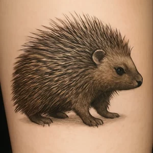 Tattoo of Porcupine — detailed meaning and symbolism