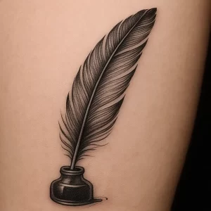 Quill tattoo — symbolism and deep meaning explained
