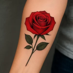 Rose tattoo — what it represents