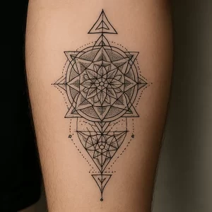 Sacred Geometry Patterns tattoo — symbolism and deep meaning explained