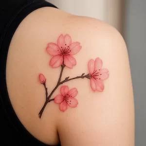 Sakura tattoo — what it represents