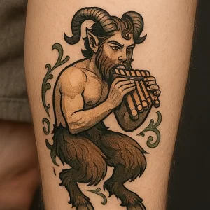 Satyr tattoo — symbolism and deep meaning explained