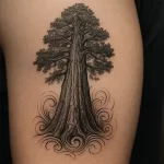 Sequoia tattoo — symbolism and deep meaning explained