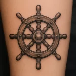 Ship Wheel tattoo — symbolism, meaning, and cultural significance