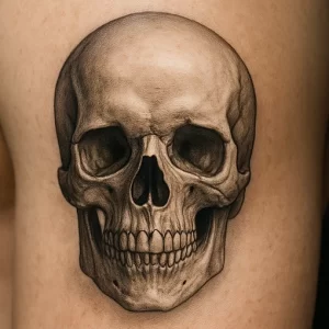 Skull tattoo — what it represents