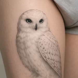 Snowy Owl tattoo — meaning and symbolism