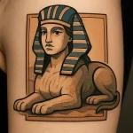 Tattoo of Sphinx — detailed meaning and symbolism