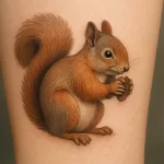 Squirrel tattoo — symbolism and deep meaning explained