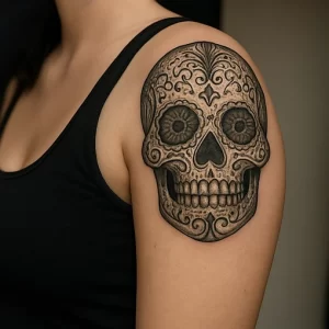 Sugar Skull tattoo — exploring its symbolism and hidden meanings