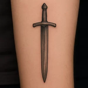 Sword tattoo — what it represents