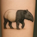 Tapir tattoo — symbolism and deep meaning explained