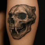 Tiger Skull tattoo — symbolism and deep meaning explained