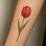 Tattoo of Tulip — meaning and symbolism