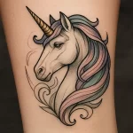 Unicorn tattoo — meaning and symbolism