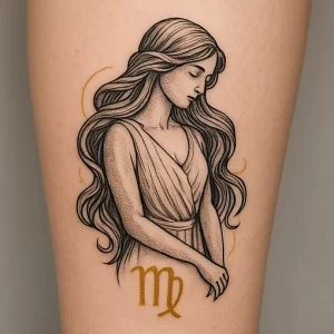 Tattoo of Virgo — meaning and symbolism