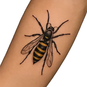 Wasp tattoo — what it represents