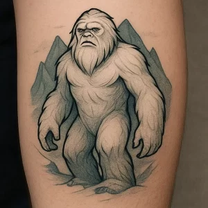 Yeti tattoo — what it represents