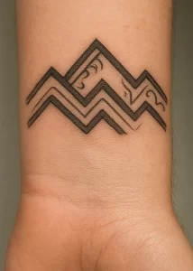 Zigzag tattoo — exploring its symbolism and hidden meanings